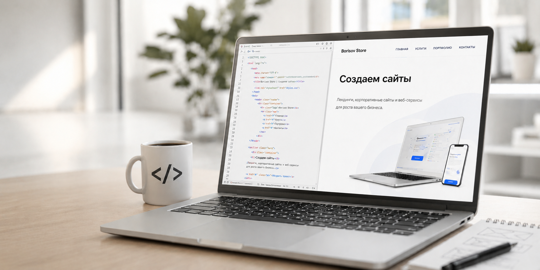 Промо-баннер Digital Agency